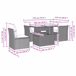 VidaXL 3266586 ensemble de meubles de jardin - Vue supplémentaire 8