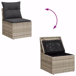 VidaXL 3266822 ensemble de meubles de jardin - Vue supplémentaire 7