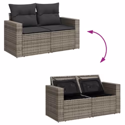 VidaXL 3267240 ensemble de meubles de jardin - Vue supplémentaire 8