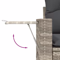 VidaXL 3267762 ensemble de meubles de jardin - Vue supplémentaire 8