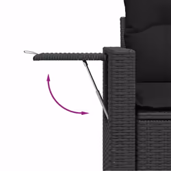 VidaXL 3268125 ensemble de meubles de jardin - Vue supplémentaire 8