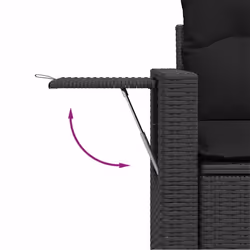 VidaXL 3268145 ensemble de meubles de jardin - Vue supplémentaire 8
