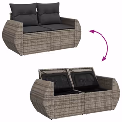 VidaXL 3268740 ensemble de meubles de jardin - Vue supplémentaire 7