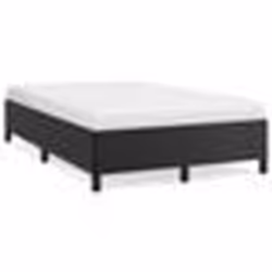 vidaXL Cadre de lit sans matelas noir 120x190 cm similicuir - 120 x 190 cm