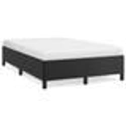 vidaXL Cadre de lit sans matelas noir 120x190 cm similicuir - 120 x 190 cm