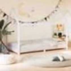 vidaXL Sommier à lattes de lit avec matelas gris foncé 120x190cm tissu - 120 x 190 cm