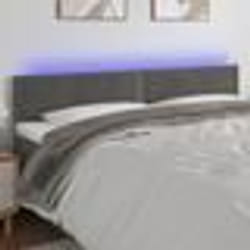 vidaXL Sommier à lattes de lit avec matelas noir 120x190 cm velours - 120 x 190 cm