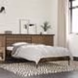 vidaXL Cadre de lit sans matelas chêne fumé 90x190 cm - 90 x 190 cm