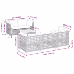 VidaXL 3261735 ensemble de meubles de jardin - Vue supplémentaire 8