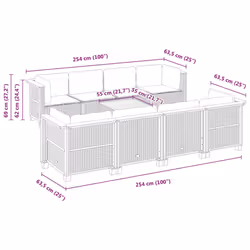 VidaXL 3261769 ensemble de meubles de jardin - Vue supplémentaire 8