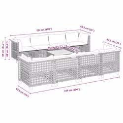 VidaXL 3261770 ensemble de meubles de jardin - Vue supplémentaire 8