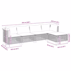 VidaXL 3261788 ensemble de meubles de jardin - Vue supplémentaire 7