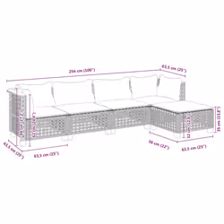 VidaXL 3261789 ensemble de meubles de jardin - Vue supplémentaire 8