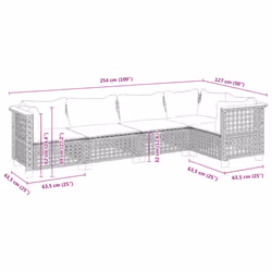 VidaXL 3261812 ensemble de meubles de jardin - Vue supplémentaire 6