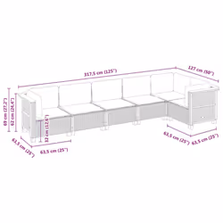 VidaXL 3261845 ensemble de meubles de jardin - Vue supplémentaire 6