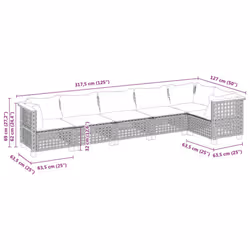 VidaXL 3261849 ensemble de meubles de jardin - Vue supplémentaire 6