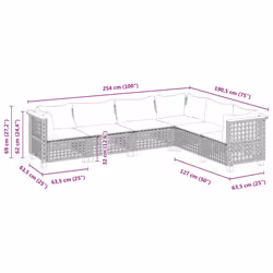 VidaXL 3261857 ensemble de meubles de jardin - Vue supplémentaire 6