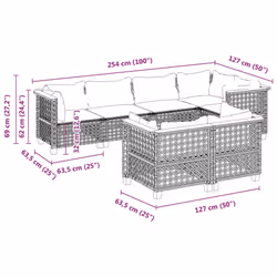 VidaXL 3261881 ensemble de meubles de jardin - Vue supplémentaire 6