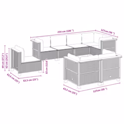 VidaXL 3261903 ensemble de meubles de jardin - Vue supplémentaire 6