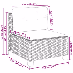 VidaXL 3262021 ensemble de meubles de jardin - Vue supplémentaire 8