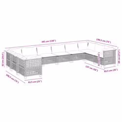 VidaXL 3262022 ensemble de meubles de jardin - Vue supplémentaire 6