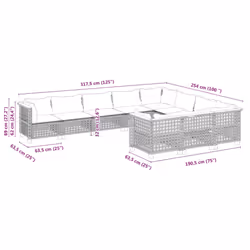 VidaXL 3262031 ensemble de meubles de jardin - Vue supplémentaire 6