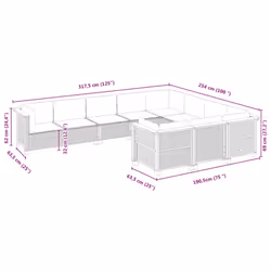 VidaXL 3262039 ensemble de meubles de jardin - Vue supplémentaire 6