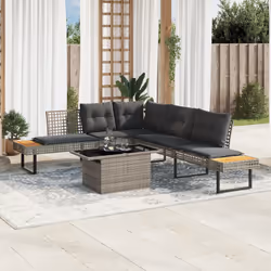 VidaXL 3277496 ensemble de meubles de jardin