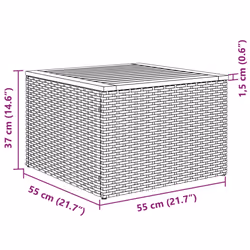 VidaXL 3277498 ensemble de meubles de jardin - Vue supplémentaire 8