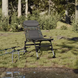 Cette chaise de pêche est confortable et portable, ce qui la rend idéale pour les longues sessions de pêche ou simplement pou ...