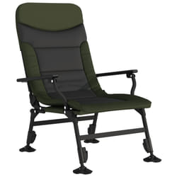 VidaXL 4006416 chaise d'extérieur Terrace Acier Noir, Vert