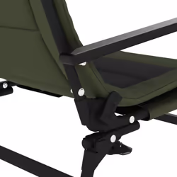 VidaXL 4006416 chaise d'extérieur Terrace Acier Noir, Vert - Vue supplémentaire 8