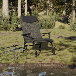 VidaXL 4006417 chaise d'extérieur Terrace Acier Noir, Camouflage