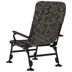 VidaXL 4006417 chaise d'extérieur Terrace Acier Noir, Camouflage - Vue supplémentaire 5
