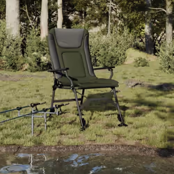 Cette chaise de pêche est confortable et portable, ce qui la rend idéale pour les longues sessions de pêche ou simplement pou ...