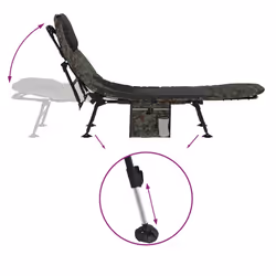 VidaXL 4006423 lit d'extérieur Noir - Vue supplémentaire 6