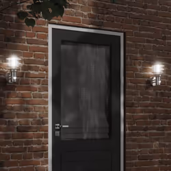 Illuminez votre espace extérieur avec cette applique murale d'extérieur ! Indice IP44 : grâce à son corps en acier inoxydable ...