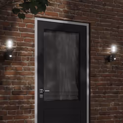 Illuminez votre espace extérieur avec cette applique murale d'extérieur ! Indice IP44 : grâce à son corps en acier inoxydable ...