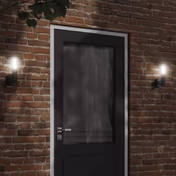 Illuminez votre espace extérieur avec cette applique murale d'extérieur ! Indice IP44 : grâce à son corps en acier inoxydable ...