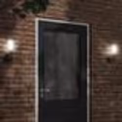 vidaXL Appliques murales d'extérieur 2 pcs noir acier inoxydable