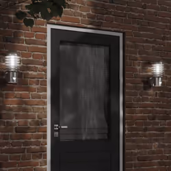 Illuminez votre espace extérieur avec cette applique murale d'extérieur ! Indice IP44 : grâce à son corps en acier inoxydable ...