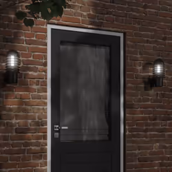 Illuminez votre espace extérieur avec cette applique murale d'extérieur ! Indice IP44 : grâce à son corps en acier inoxydable ...