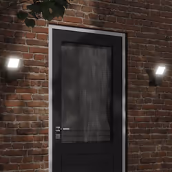 Illuminez votre espace extérieur avec ces appliques murales LED d'extérieur ! Indice IP54 : grâce à son corps en aluminium mo ...