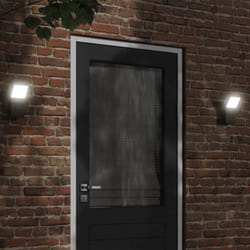 Vidaxl - Appliques murales led d'extérieur 2 pcs noir