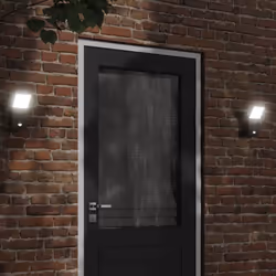 Illuminez votre espace extérieur avec cette applique murale LED d'extérieur ! Indice IP54 : grâce à son corps en aluminium mo ...