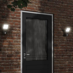 Vidaxl - Applique murale led d'extérieur avec capteurs noir