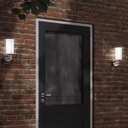 Illuminez votre espace extérieur avec cette applique murale d'extérieur ! Indice IP44 : grâce à son corps en acier inoxydable ...