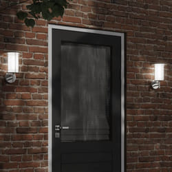 Vidaxl - Applique murale d'extérieur argenté acier inoxydable