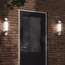 Illuminez votre espace extérieur avec cette applique murale d'extérieur ! Indice IP44 : grâce à son corps en acier inoxydable ...
