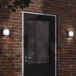 Illuminez votre espace extérieur avec cette applique murale d'extérieur ! Indice IP44 : grâce à son corps en acier inoxydable ...